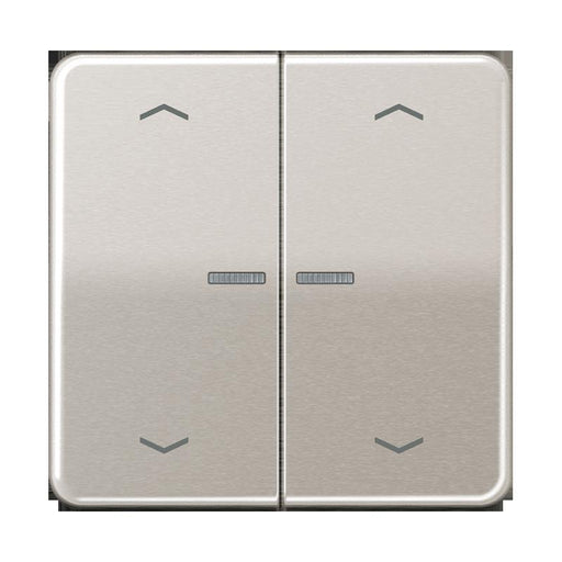 Jung - Bedienelement intelligent Taster 2fach BT CD 17102 P PT JUNG HOME