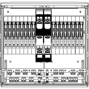 Elsta Mosdorfer - Kabelverteilerschrank Kabelverteilerschrank LS82S.26V2C mit Sammelschienen