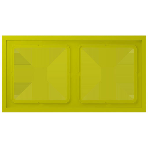 Jung - Abdeckrahmen Rahmen 2-fach LCZ 982 BF 249 vert olive vif