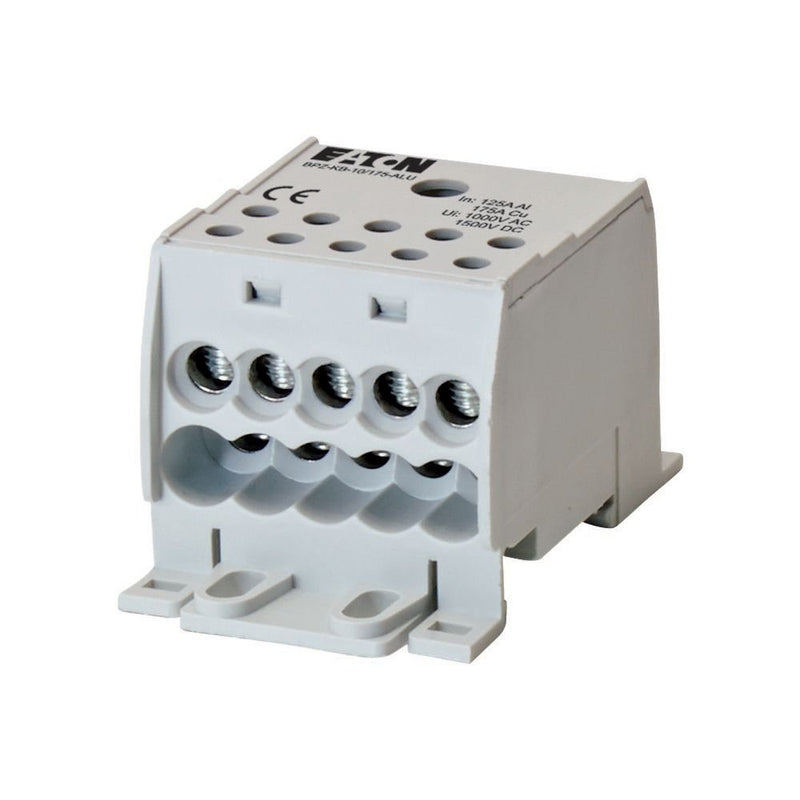 Eaton - Verteilerbaugruppe Klemmen Klemmenblock 1polig 175A BPZ-KB-10/175-ALU 10 Abgangsklemmen