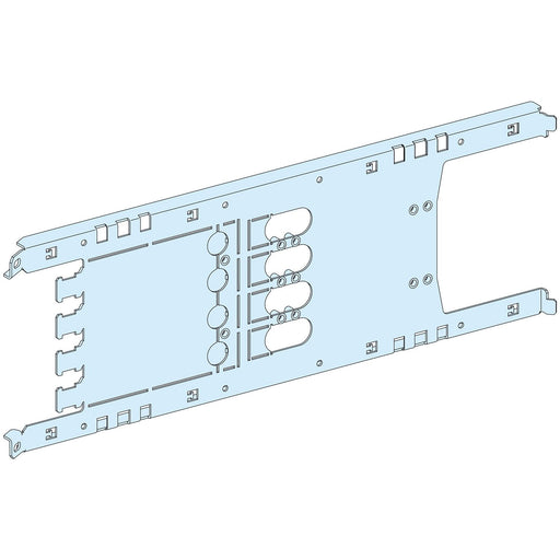 Schneider Electric - Montageplatte für Verteilergehäuse Montageplatte PrismaSeT-P LVS03414 4pol. Stecktechnik