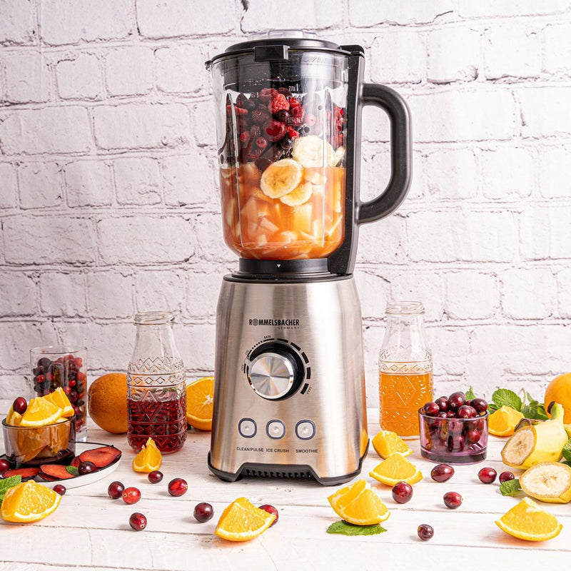 Rommelsbacher - Rühr-/Mixgerät Standmixer eds elektron. MX 1250 1200W, 1.75l Glas