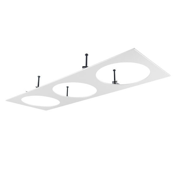 LTS Licht&Leuchten - Mechanisches Zubehör/Ersatzteile für Leuchten Einbaurahmen SCER 6.300 ws Scene 6-System 3-flg