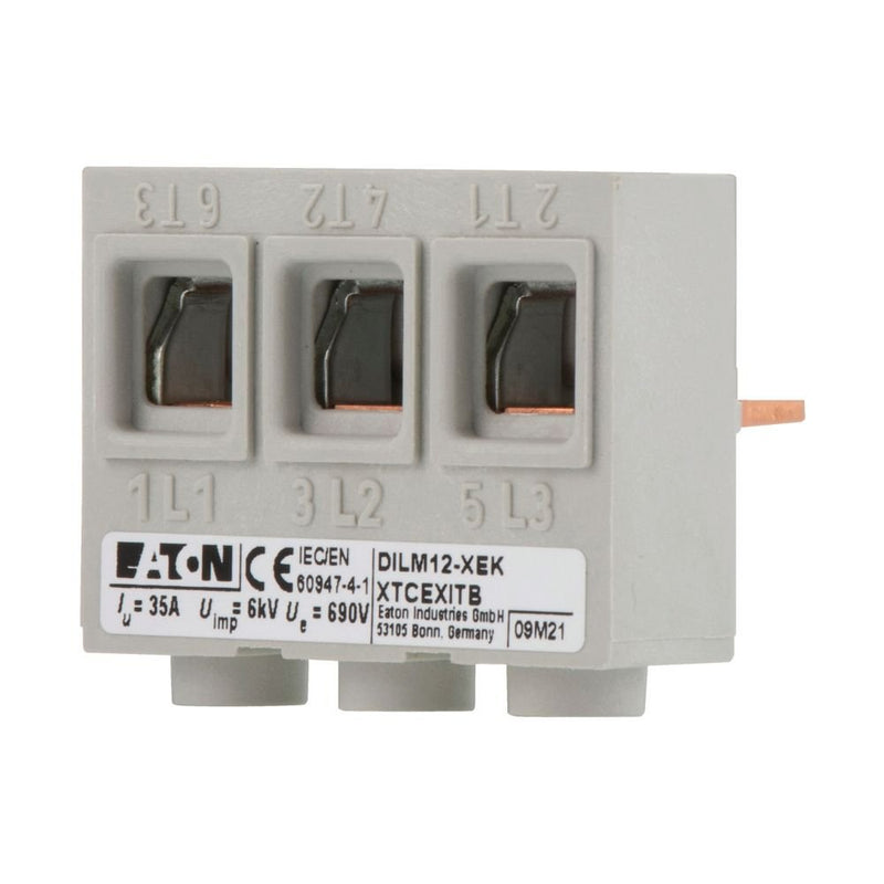 Eaton - Sammelschienenklemme Einspeiseblock DILM12-XEK DILM7-12 − 5 Stück