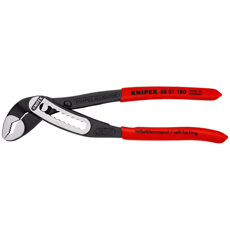 Knipex - Wasserpumpenzange Alligator-Wasserpu.-Zange 88 01 180 SB 180mm