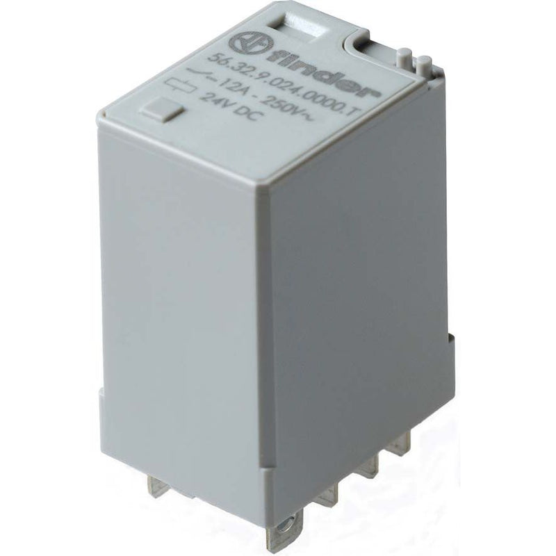 Finder - Schaltrelais Leistungs-Steckrelais 56.32.9.110.0000T 2W, 12A − 10 Stück