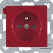 Berker - Steckdose m.Schutzkontakt 6768760062 S.1/B