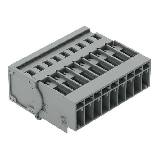 WAGO - Ein- und mehrpolige Klemmenleiste 1-Leiter-Stiftleiste 769-609/001-000 CAGECLAMP,4mm²,gr − 25 Stück