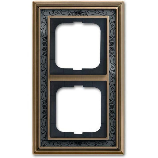 Busch-Jaeger - Abdeckrahmen Abdeckrahmen 1722-843-500 ms-antik Dekor anth − 1 Stück by Busch-Jaeger
