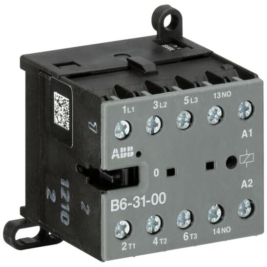 ABB Stotz S&J - Leistungsschütz zum Schalten von Wechselstrom Kleinschütz B6-31-00-80 220-240V 40-450Hz