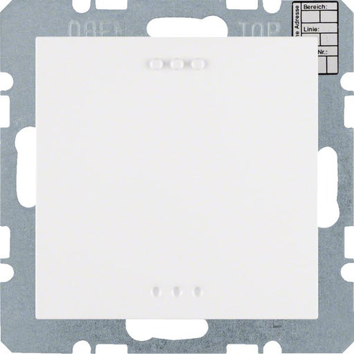 Berker - Bussystem-Raumtemperaturregler KNX-Sensor 75441389 polarweiß matt