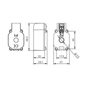 WAGO - Stromwandler Aufsteck-Stromwandler 855-2701/064-001 64A/1A − 1 Stück