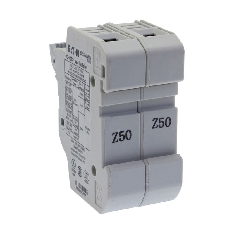 Eaton - Halter für zylindrische Sicherung Sicherungshalter Niedersp. 2Pole 30A #CHCC2DU 30A AC 600V 2polig − 6 Stück