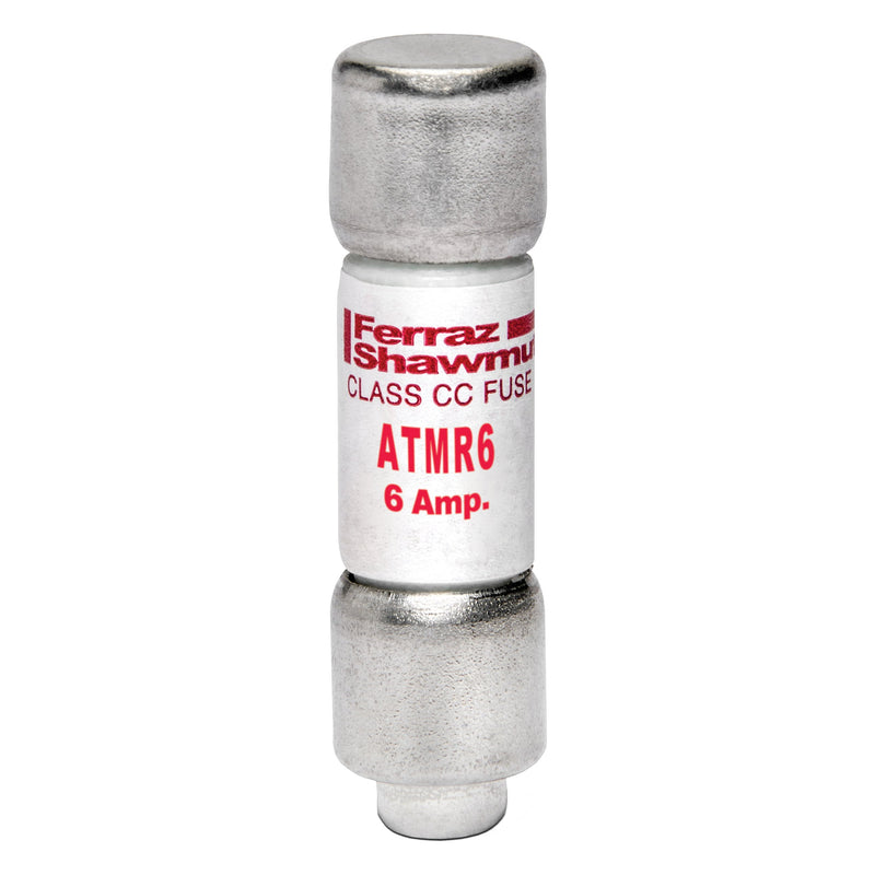 Mersen - Zylindrische Sicherung Sicherungseinsatz Class CC ATMR6 F 10x38 6A − 10 Stück