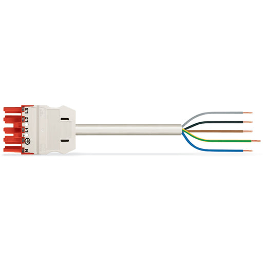 WAGO - Konfektionierte Leitung für steckbare Gebäudeinstallation konfekt. Anschlussleitung 771-9975/117-102 Eca,Buchse