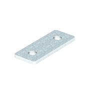 OBO Bettermann - Verbinder für Stiel/Profilschiene Verbindungsplatte GMS 2 VP FT m.2 Löchern 100x40x5 − 10 Stück