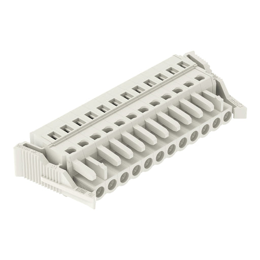 WAGO - Kabelsteckverbinder für Leiterplattensteckverbinder 1-Leiter-Federleiste 721-112/008-000/037- CAGECLAMP 2,5mm²,lgr − 25 Stück