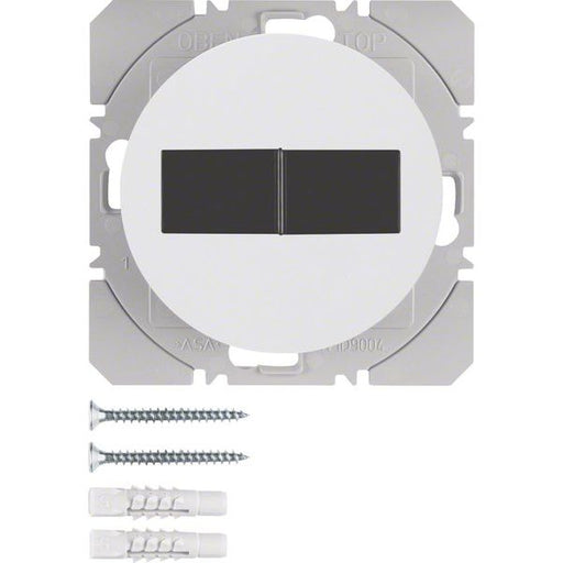 Berker - Bussystem-Hand-/Wandsender KNX-Funk Wandsender 2fach 85656139 polarweiß glänzend