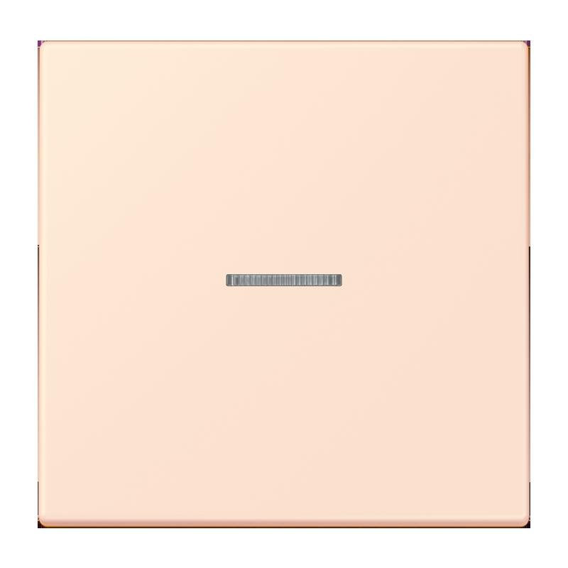 Jung - Abdeckung/Bedienelement für Installationsschalterprogramme Wippe mit Lichtleiter LC 101 KO5 226 orange pale