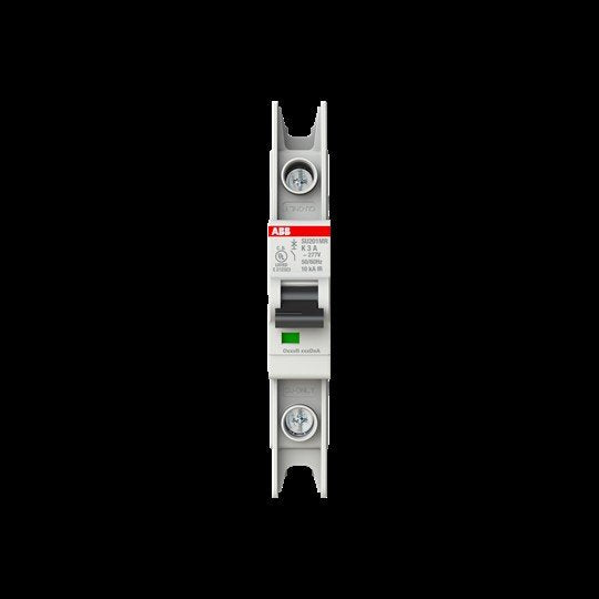 ABB Stotz S&J - Leitungsschutzschalter Sicherungsautomat SU201MR-K3 10kA, 3A, 1P, RTT