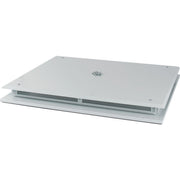 Eaton - Dach-/Bodenelement (Gehäuse/Schaltschrank) Deckplatte belüftet XTSZPTAV4-W1100 B=1100mm IP42 grau