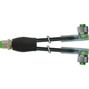 Murrelektronik - Passiver Sensor-/Aktor-Verteiler (mit Leitung) M12-Y-Verteiler 7000-40781-6330030 PUR-OB 3x0,34 sw − 1 Stück