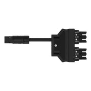 WAGO - Konfektionierte Leitung für steckbare Gebäudeinstallation konfektionierte Y-Leitung 774-5001/100-000 Eca,Steck.BuchseMIDI