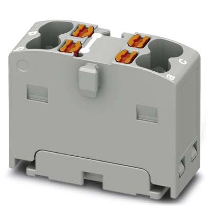 Phoenix Contact - Durchgangs-Reihenklemme Verteilerblock PTFIX 4X1,5 GY − 30 Stück