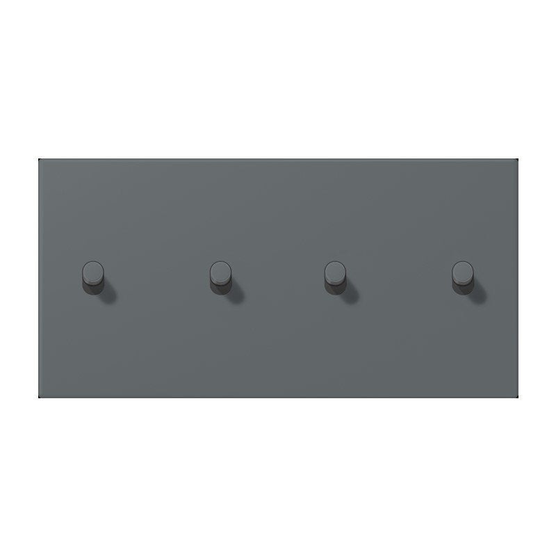 Jung - Abdeckung/Bedienelement für Installationsschalterprogramme Abdeckung mit Kipphebel LC 12-250 R 0 202 Zylinder