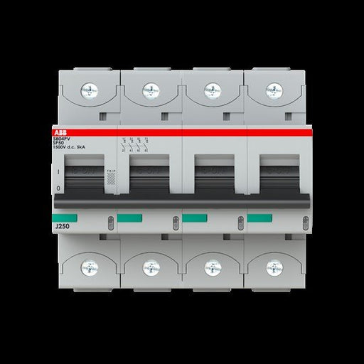 ABB Stotz S&J - Leitungsschutzschalter Strangsicherung S804PV-SP50 50A, 4-polig