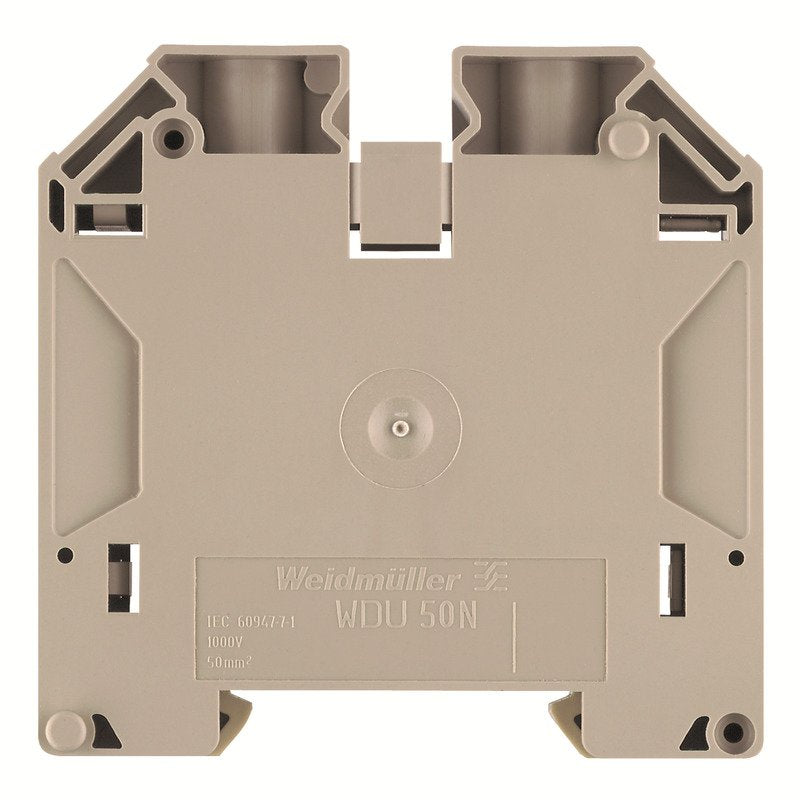 Weidmüller - Durchgangs-Reihenklemme Klemme WDU 50N IR Schraubanschl.,50mm² − 10 Stück