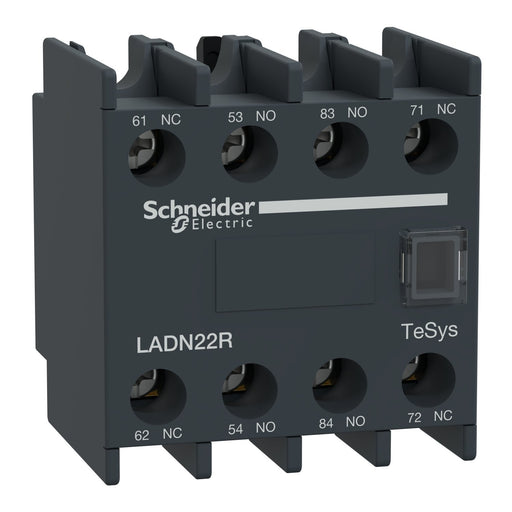Schneider Electric - Hilfsschalterblock Hilfskontaktblock TeSys LADN22R Deca 2NO+2NC