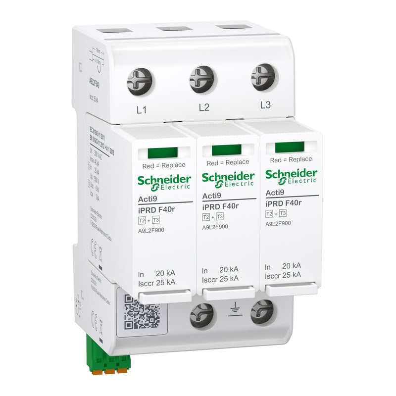 Schneider Electric - Überspannungsableiter für Energietechnik/Stromversorgung Überspannungsableiter A9L2F340 Acti9 iPRD F40r