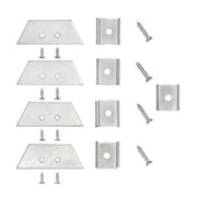 Nobile - Zubehör/Ersatzteile für Lichtschlauch/-band Ersatzkit für Alu Profil 5011149909 Aufbau, alu − 1 Stück