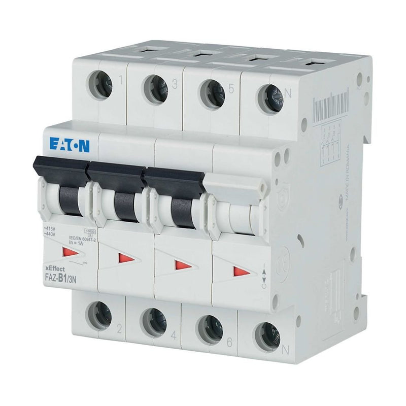 Eaton - Leitungsschutzschalter 3p. FAZ-B1/3N 1A Charakt.: B