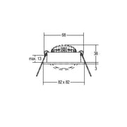 Brumberg Leuchten - Downlight/Strahler/Flutlicht LED-Einbaustrahler 230V 39262083