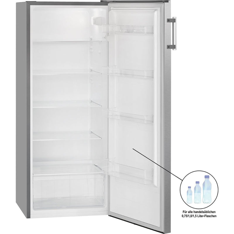 Bomann DA - Kühlschrank Vollraum-Kühlgerät VS 7316.1 inox-look 56cm,242L
