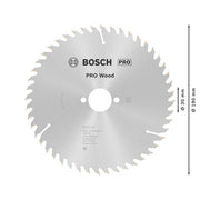 Bosch - Kreissägeblatt PRO Wood Kreissägeblatt, 2608640617 190 x 2,6 x 30 mm