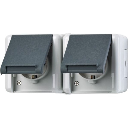 Jung - Steckdose SCHUKO-Steckdose 2-fach 8220 W 16A 250V