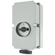 Mennekes - CEE-Steckdose abschaltbar, abgesichert (IEC 60309) Wanddose DUO 5888A 125A,5p,9h,230V,IP67
