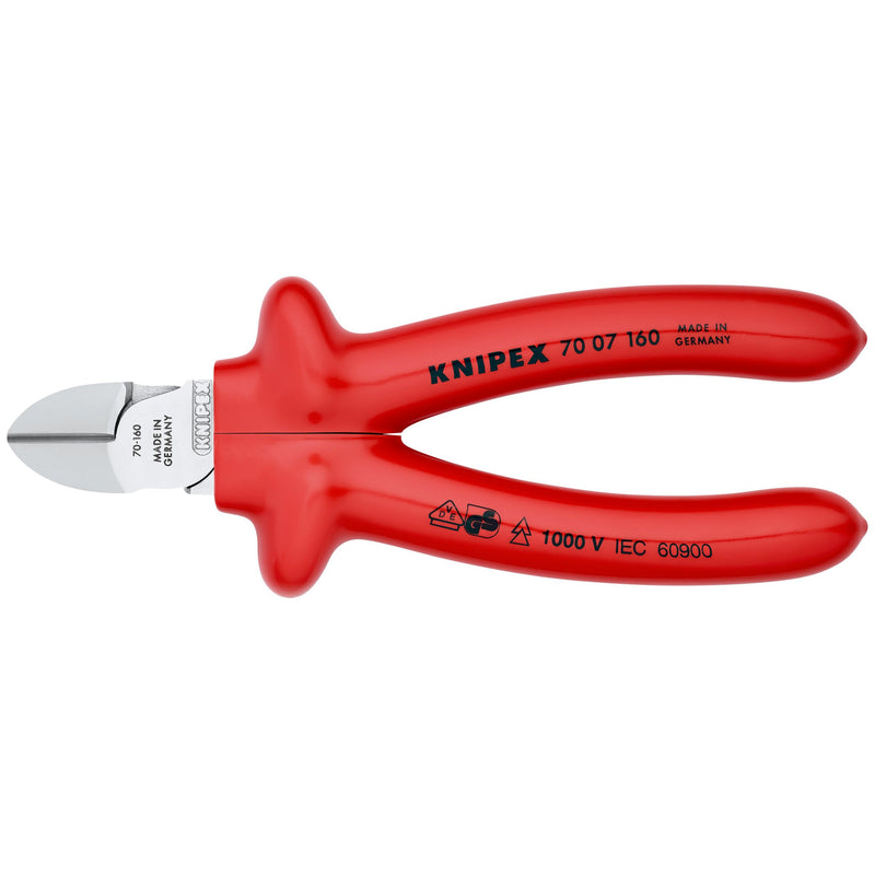 Knipex - Seitenschneider 70 07 160 verchromt, 160mm