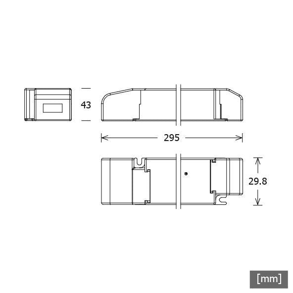 LTS Licht&Leuchten - LED-Betriebsgerät LED-Koverter CONV 024.100 100W