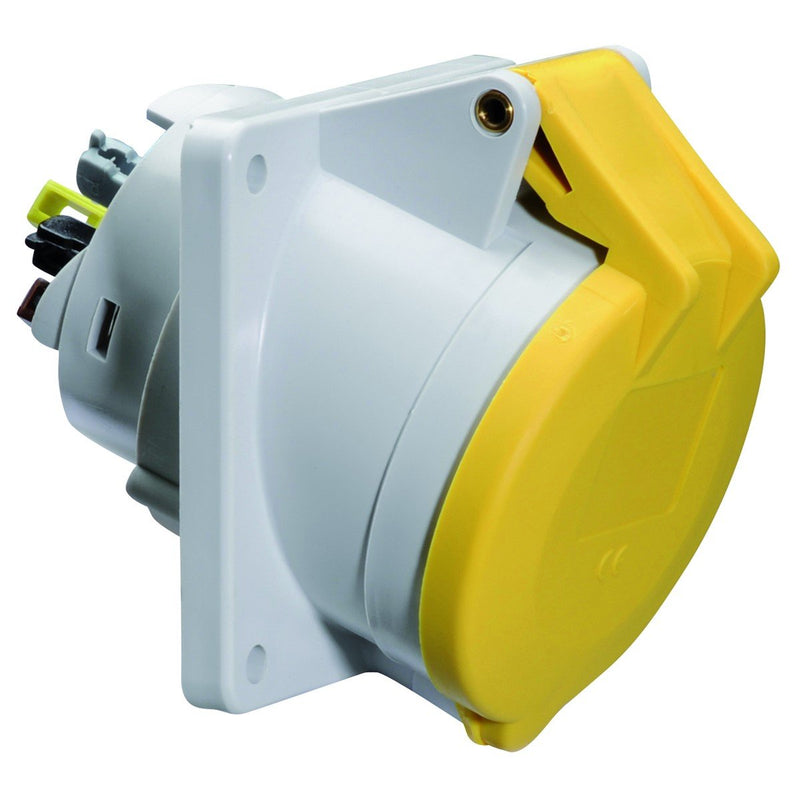 Bals Elektrotech - CEE-Anbausteckdose (IEC 60309) Anbausteckdose geneigt 32A 12788 3p 110V 4h IP44