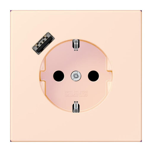 Jung - Steckdose SCHUKO Steckdose LC 1520-18 A 226 orange pale (32082)