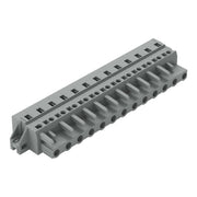 WAGO - Kabelsteckverbinder für Leiterplattensteckverbinder 1-Leiter-Federleiste 231-213/031-000 CAGECLAMP,2,5 mm²,gr − 10 Stück