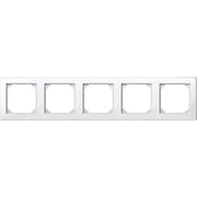 Merten - Abdeckrahmen Rahmen 5f.pws/gl 478519 waage/senkrecht