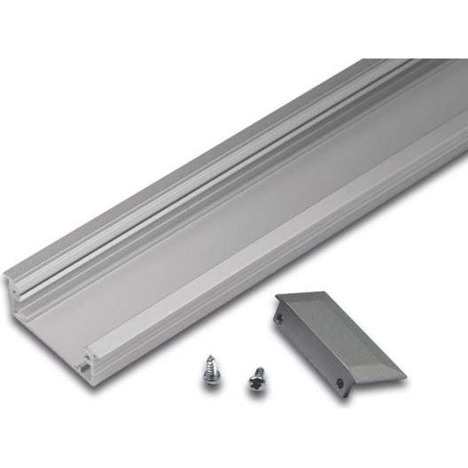 Hera - Mechanisches Zubehör/Ersatzteile für Leuchten LED-Einfräsprofil 61500031510 34mm 1m