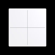 Busch-Jaeger - Bussystem-Tastwippe Abdeckung, 4-fach LFW/A.4.63.11-84 für Keypad