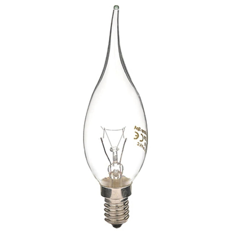 Scharnberger+Hasenbein - Allgebrauchsglühlampe Kerzenform Kerzenlampe 35x130mm 40909 E14 230V 60W klar