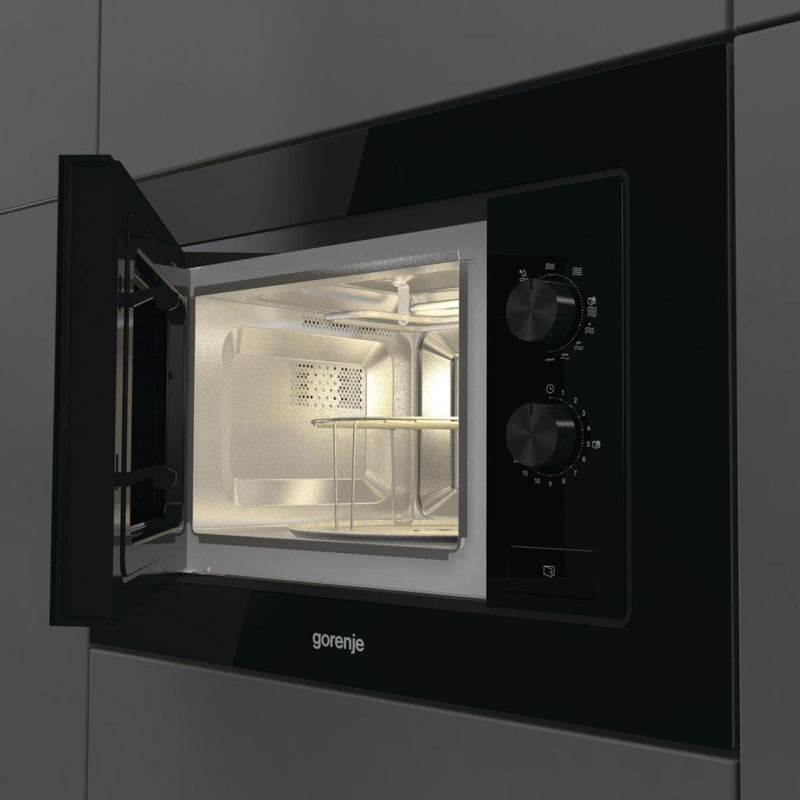Gorenje - Mikrowellengerät EB-Mikrowelle m. Grill BM171EG1B 700/1000W,17L,sw